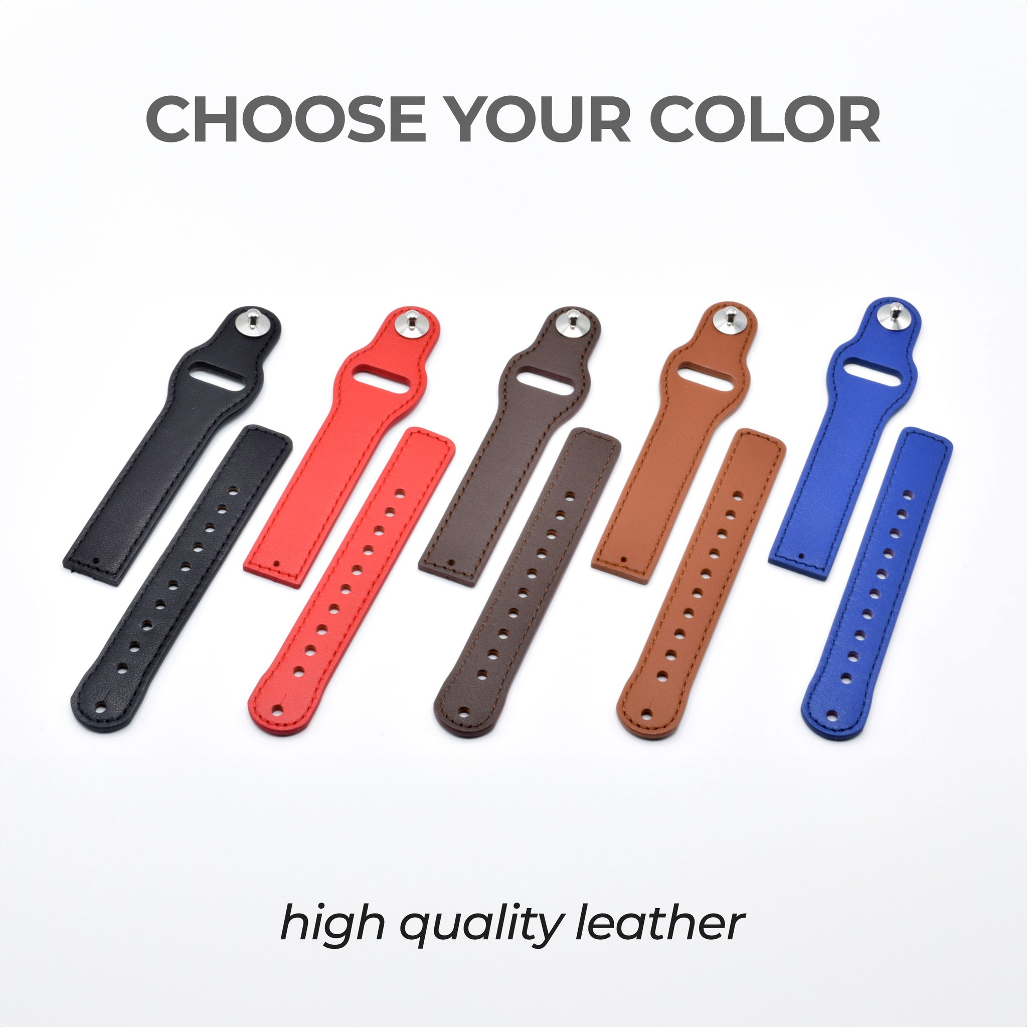 With Gema, personalize your leather color band